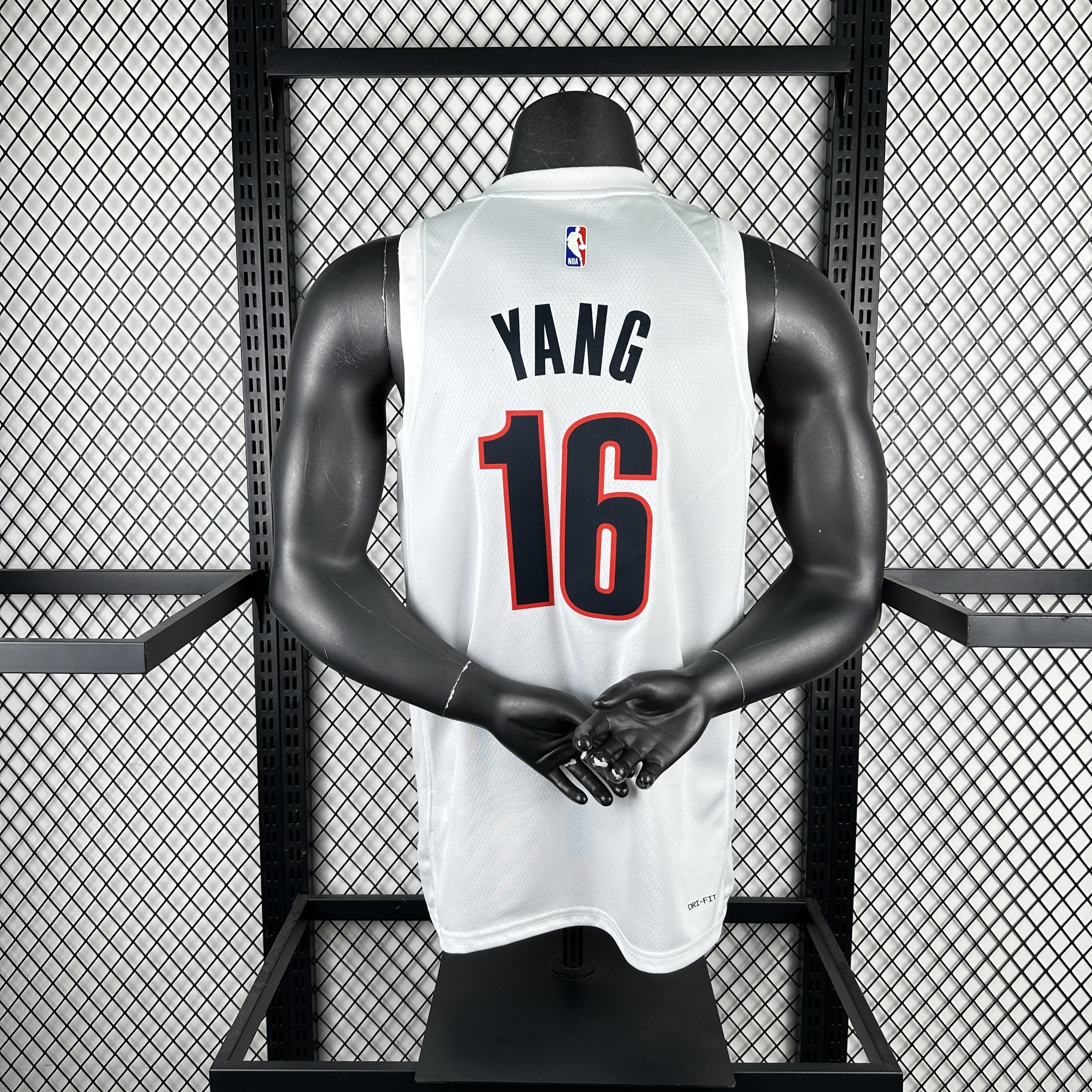 Men Portland Trail Blazers #16 Yang white 2026 NBA jersey 0906001